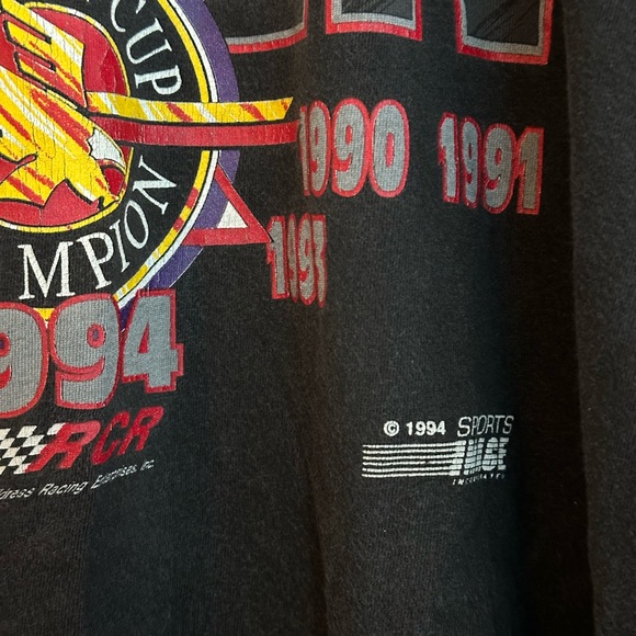 Vintage Dale Earnhardt T Shirt Sz XXL NASCAR 1994 SEVEN Winston Cup Championship - Picture 4 of 4